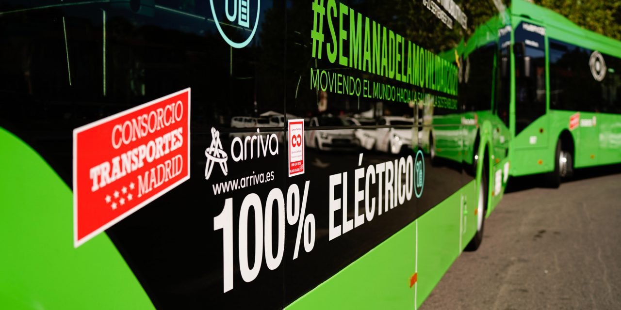 El 45% de la flota de autobuses de la Comunidad de Madrid se mueve con energías limpias