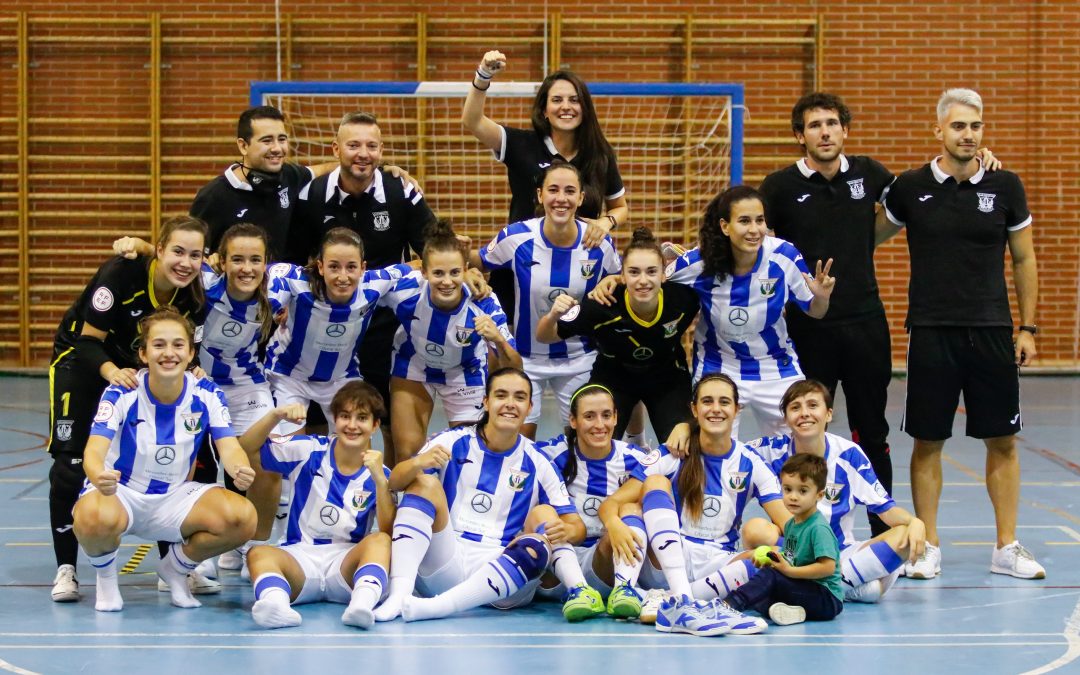 El C.D. Leganés FSF suma su primera victoria del curso