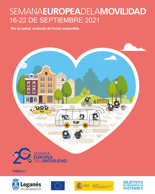 El Ayuntamiento de Leganés lanza un programa de actividades para celebrar la Semana Europea de la Movilidad