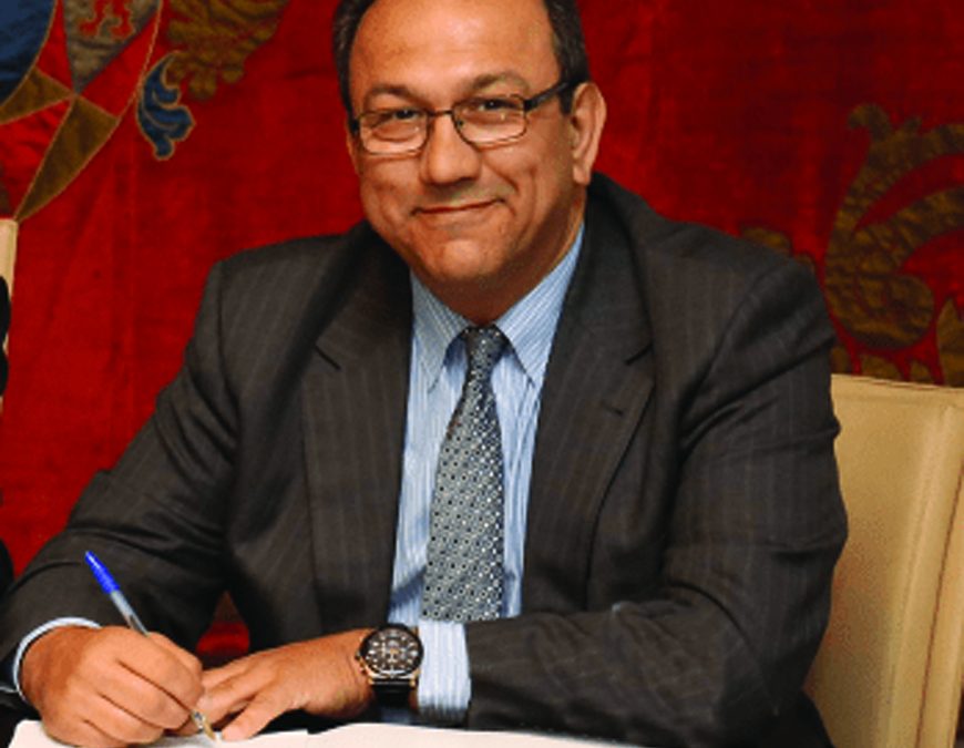 Augusto Fuentes, presidente de la Unión Empresarial de Leganés (UNELE): «En Leganés sufrimos una parálisis de desarrollo local impresionante»