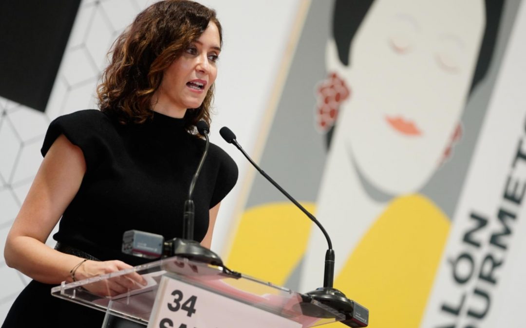 Ayuso reivindica la Comunidad de madrid como región productora de materias primas de calidad