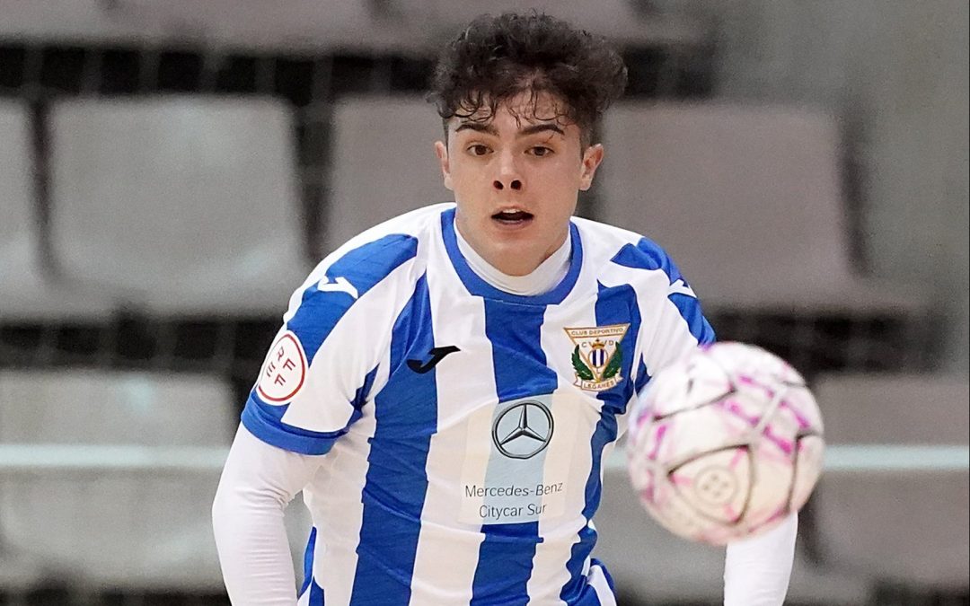 Guille, del C.D. Leganés FS: «El caso es ganar uno o dos partidos seguidos; a partir de ahí la cosa cambiará»