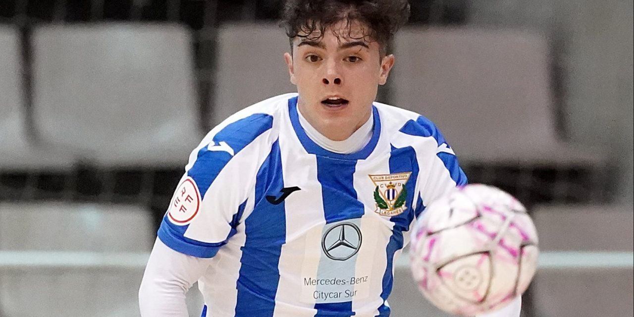 Guille, del C.D. Leganés FS: «El caso es ganar uno o dos partidos seguidos; a partir de ahí la cosa cambiará»