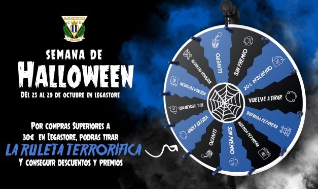 El CD Leganés celebra la semana de Halloween en Legastore