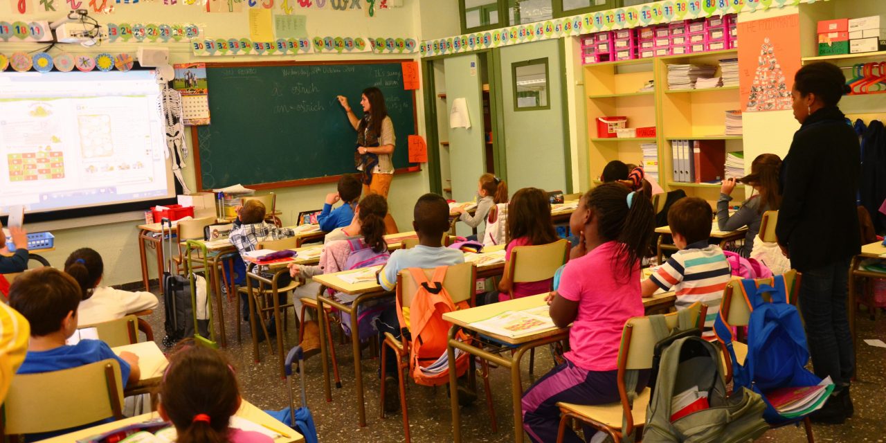 Adiós a las mascarillas en los recreos en la Comunidad de Madrid a partir del lunes