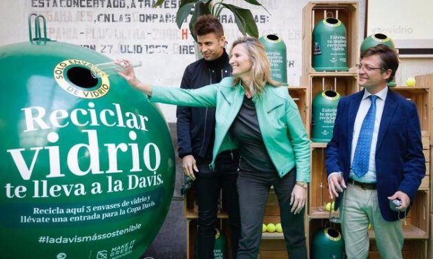 La Copa Davis de tenis cambia envases de vidrio por entradas al torneo