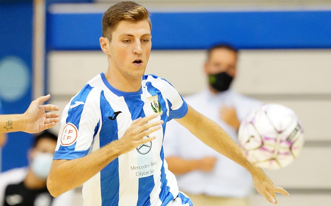 Juanma, del CD Leganés FS, tras vencer 5-2 al Unión África Ceutí: «No tengo duda de que vamos a sacar esto adelante»