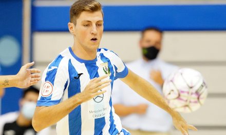 Juanma, del CD Leganés FS, tras vencer 5-2 al Unión África Ceutí: «No tengo duda de que vamos a sacar esto adelante»