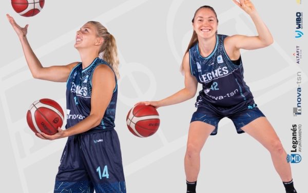 María Jespersen y Sigi Koizar representan al Innova-tsn Leganés con sus selecciones en busca de una plaza para el Eurobasket 2023