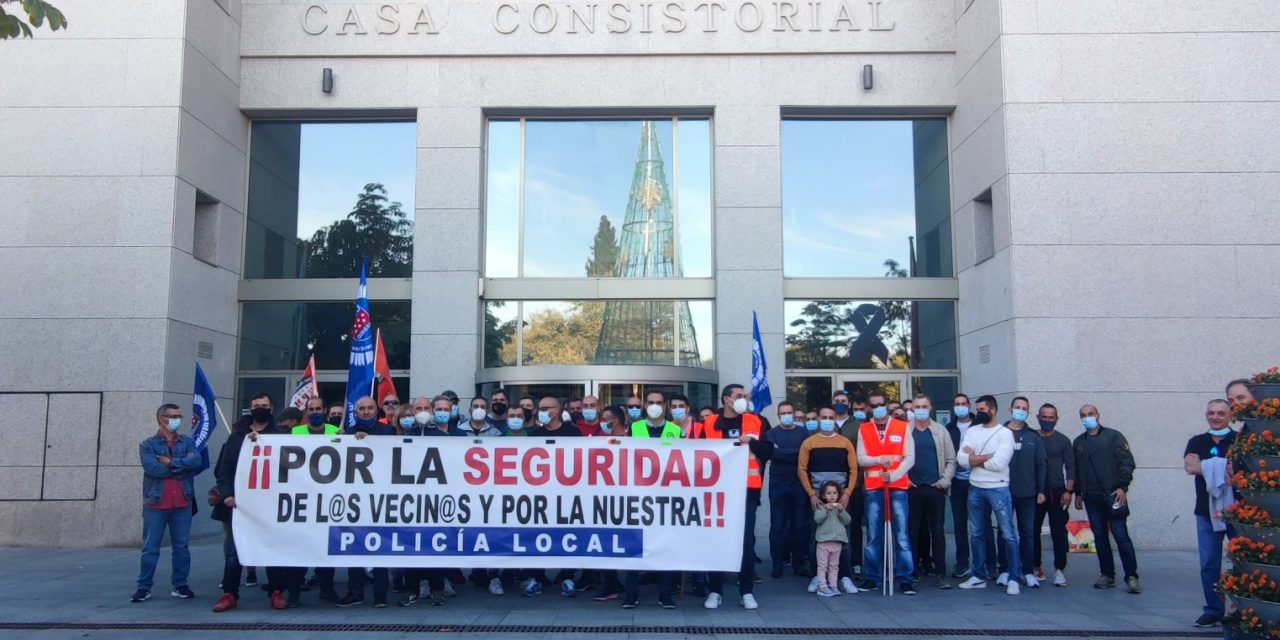 La plantilla de Policía Local de Leganés reclama al alcalde compromiso y que se siente a negociar