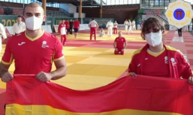 Los hermanos Nuzzi, del Club Judo Villa de Leganés, sextos en el Mundial de katas