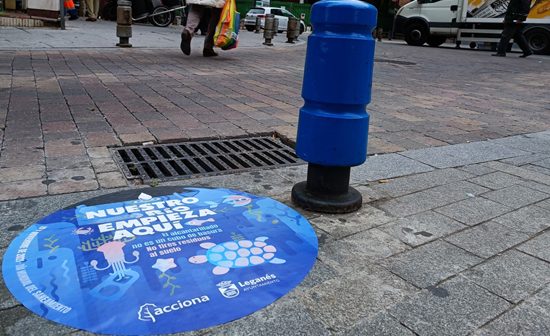 El Ayuntamiento de Leganés y ACCIONA lanzan una campaña para concienciar sobre el buen uso de la red de saneamiento