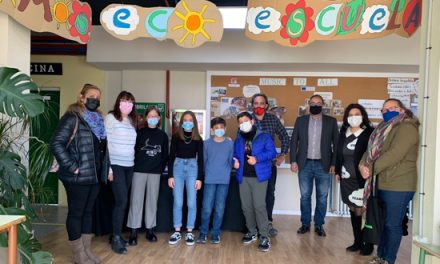 El alcalde y la concejala de Educación de Leganés visitan el CEIP Lope de Vega por el proyecto ‘Music to all’