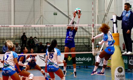Un batallador Voleibol Leganés no puede con el líder