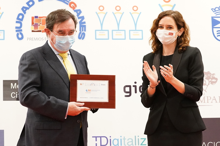 Leganés Actualidad e Isabel Díaz Ayuso, Premios ‘Ciudad de Leganés’ por los empresarios de la localidad