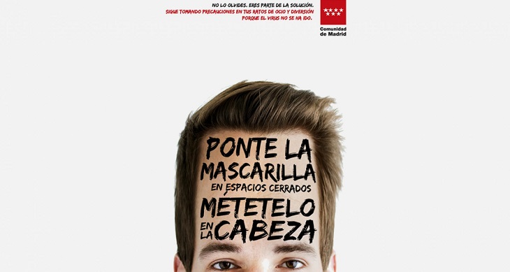Madrid lanza una campaña de concienciación del COVID-19 ante las fiestas navideñas
