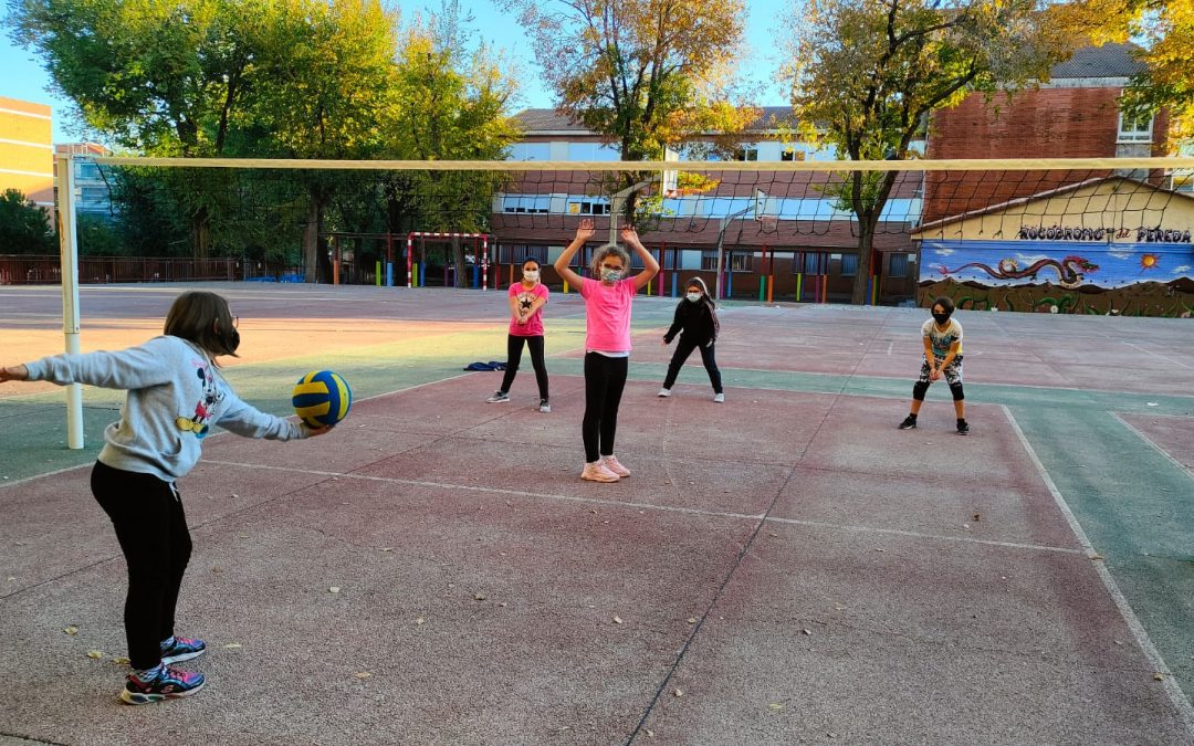 Vuelven las escuelas del Voleibol Leganés con más de 400 jugadores
