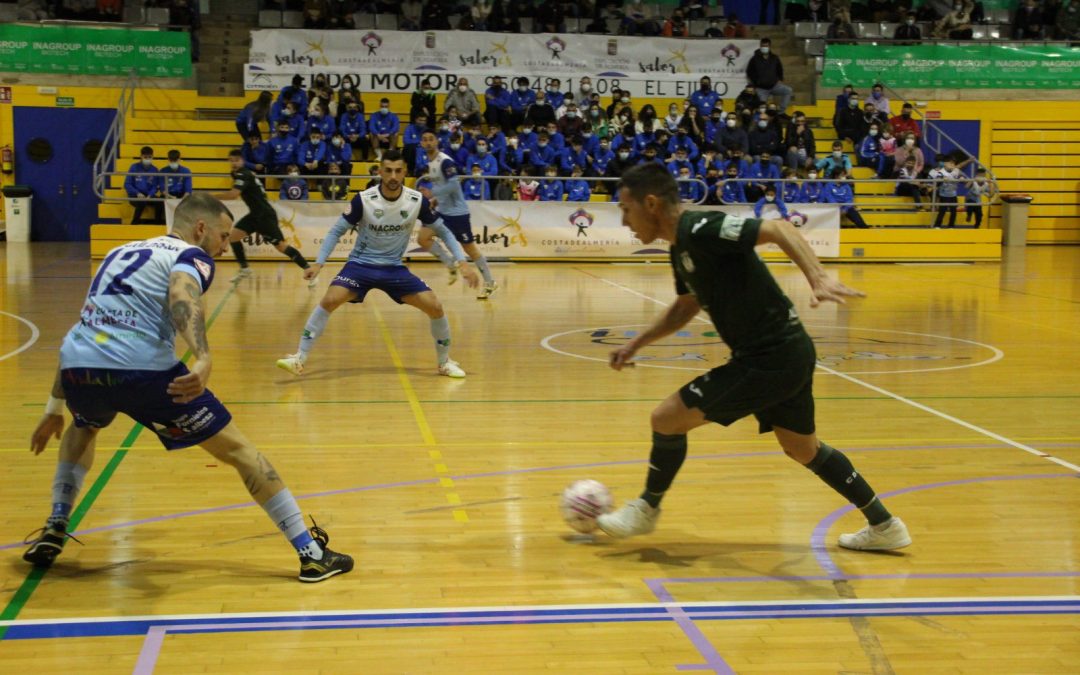 Inagroup El Ejido 1-2 CD Leganés: Primera victoria a domicilio de la temporada