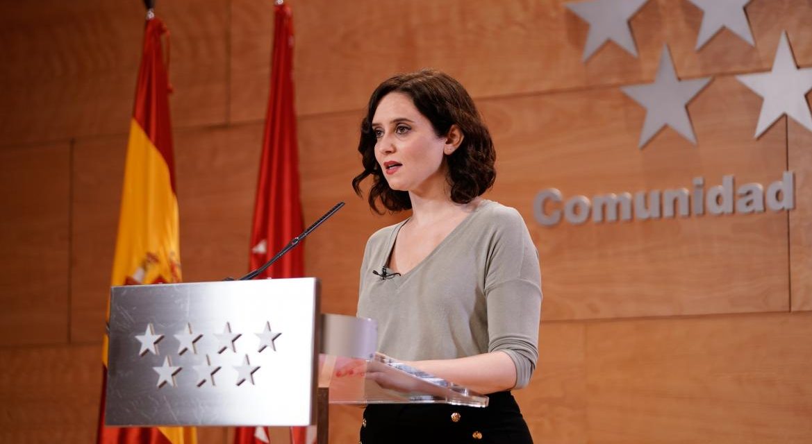 Ayuso: «No hay motivos para cancelar comidas ni celebraciones»