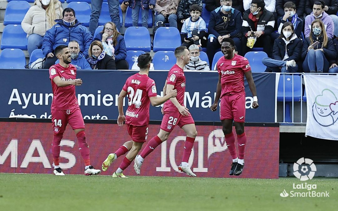 Málaga 0-2 Leganés: Victoria fuera de casa para unas navidades tranquilas