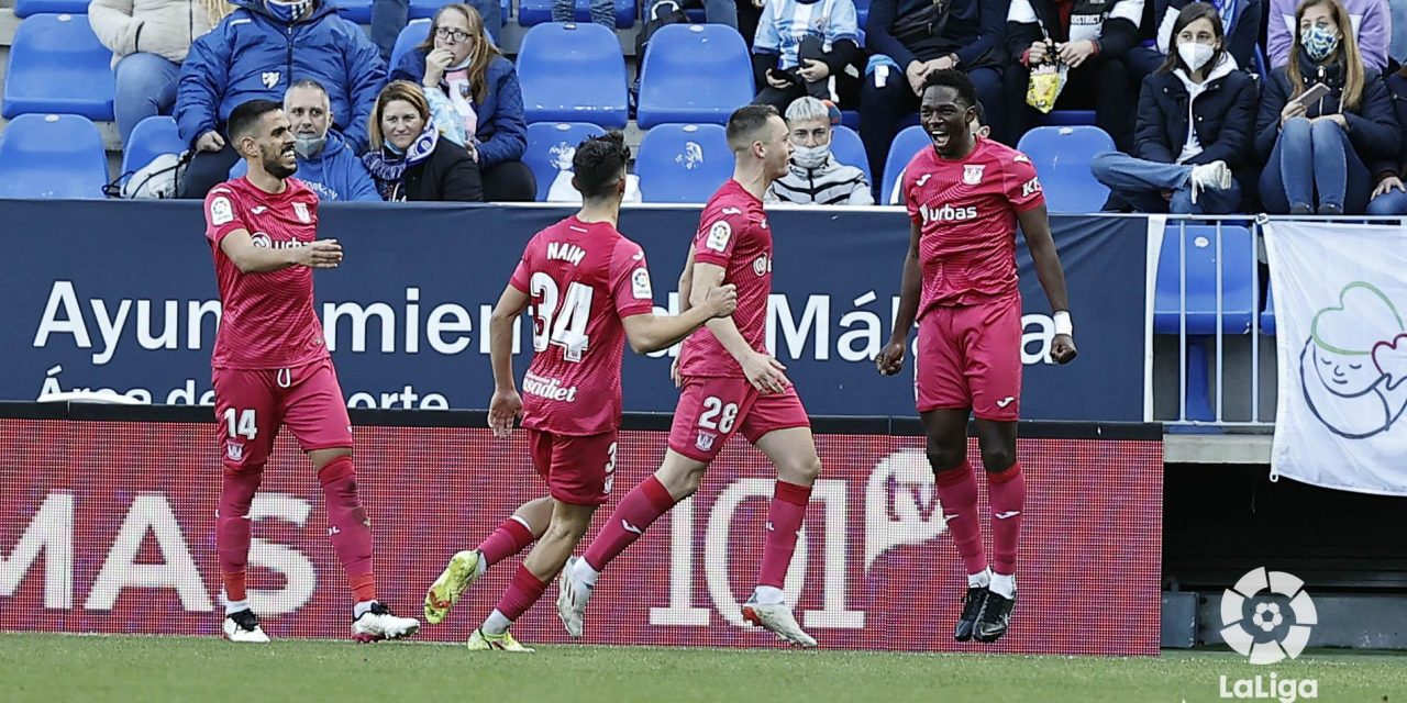 Málaga 0-2 Leganés: Victoria fuera de casa para unas navidades tranquilas