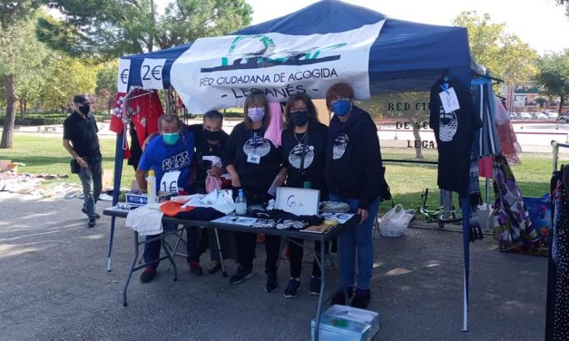 Unidas Podemos – IU Leganés pide al Ayuntamiento que no desaloje a la Red Ciudadana de Acogida de su almacén