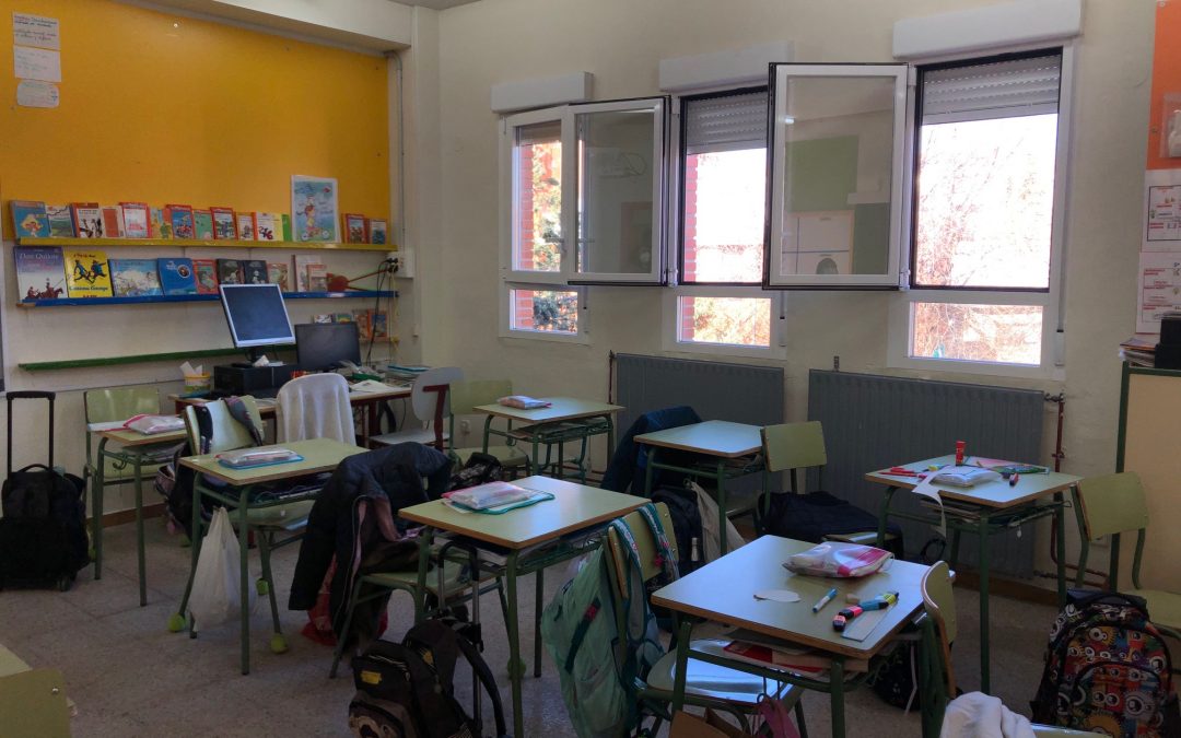 El Ayuntamiento de Leganés ha sustituido cerca de 5.700 ventanas y persianas en 32 colegios públicos de Leganés