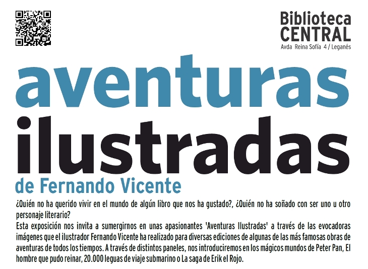 La Biblioteca Central acoge hasta el 9 de febrero la exposición ‘Aventuras ilustradas’, de Fernando Vicente