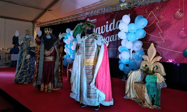 Sus Majestades los Reyes Magos de Oriente visitaron Leganés para recoger las cartas de los más pequeños