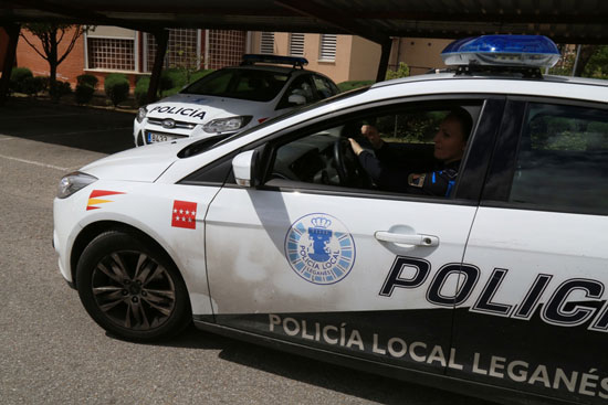 Ningún coche patrulla protegió Leganés en la noche del 12 de enero