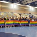 Deportistas de Leganés se unen por el Día contra la LGTBIfobia