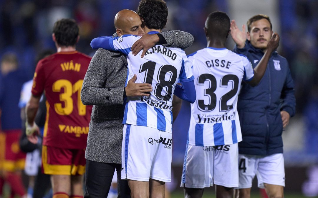 El Leganés vence al Zaragoza y se permite respirar