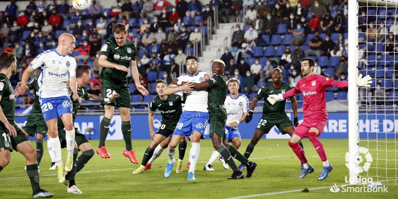 El Leganés se blinda y baja de la nube al Tenerife