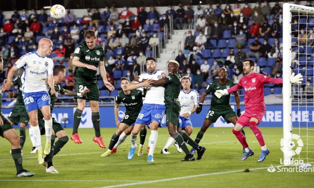 El Leganés se blinda y baja de la nube al Tenerife