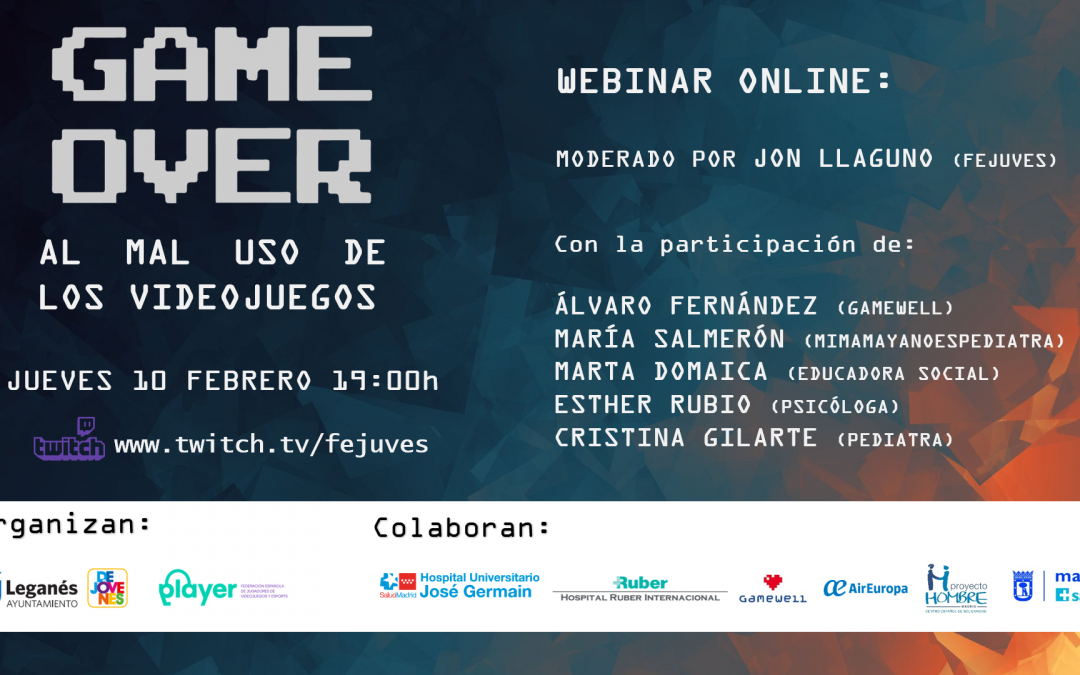 El Ayuntamiento, el Hospital José Germain y Fejuves organizan una charla para impulsar el buen uso de los videojuegos