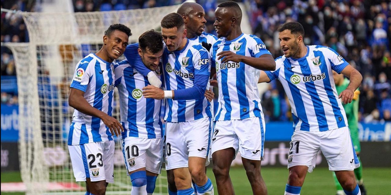 El Leganés vence al Mirandés y empieza a mirar hacia arriba