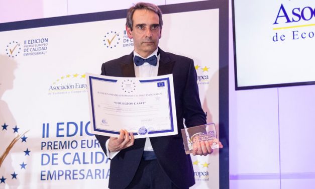 Los Colegios Casvi reciben el Premio Europeo a la calidad empresarial
