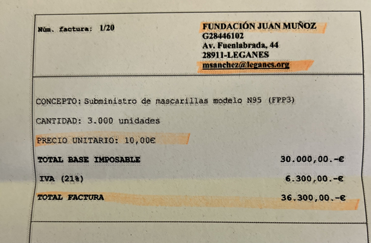 ULEG pregunta sobre “el papel” de un funcionario en la compra de mascarillas