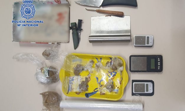 Desmantelado en Leganés un punto de venta de droga