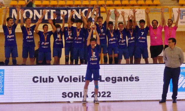 El CV Leganés logra el subcampeonato de España en categoría infantil