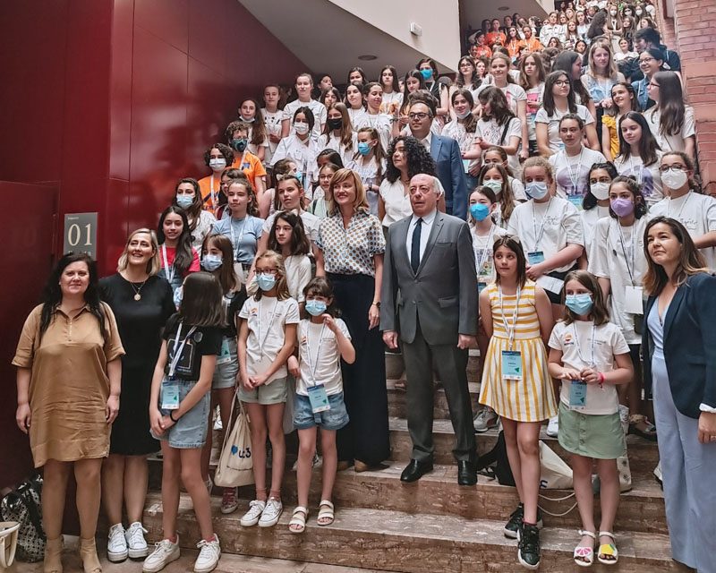 La ministra de Educación y FP asistió en Leganés a ‘Technovation Girls’, un evento de impulso de las vocaciones STEAM entre niñas y jóvenes