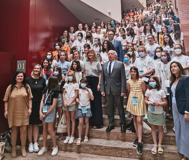 La ministra de Educación y FP asistió en Leganés a ‘Technovation Girls’, un evento de impulso de las vocaciones STEAM entre niñas y jóvenes