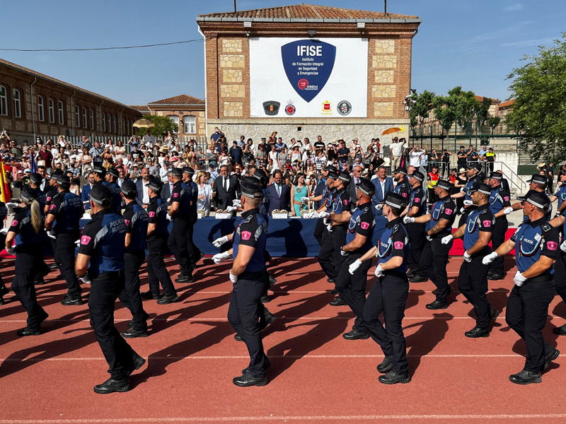 La Comunidad de Madrid refuerza las plantillas de las Policías Locales de la región con más de 500 nuevos agentes