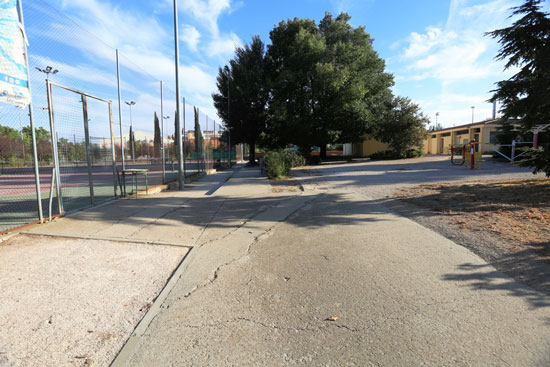 Adjudicadas las obras de mejora en los accesos a los polideportivos Julián Montero y Ciudad Deportiva Europa