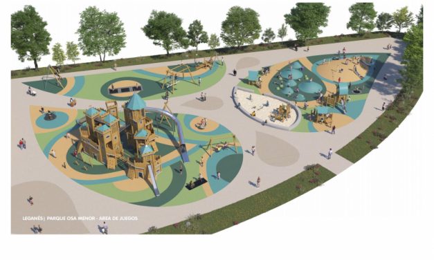 Arrancan los trabajos para la creación de una gran zona de recreo y áreas infantiles en la Calle Osa Menor de Leganés