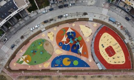 Leganés estrena una macro área infantil y deportiva de 5.300 metros cuadrados en la calle Osa Mayor