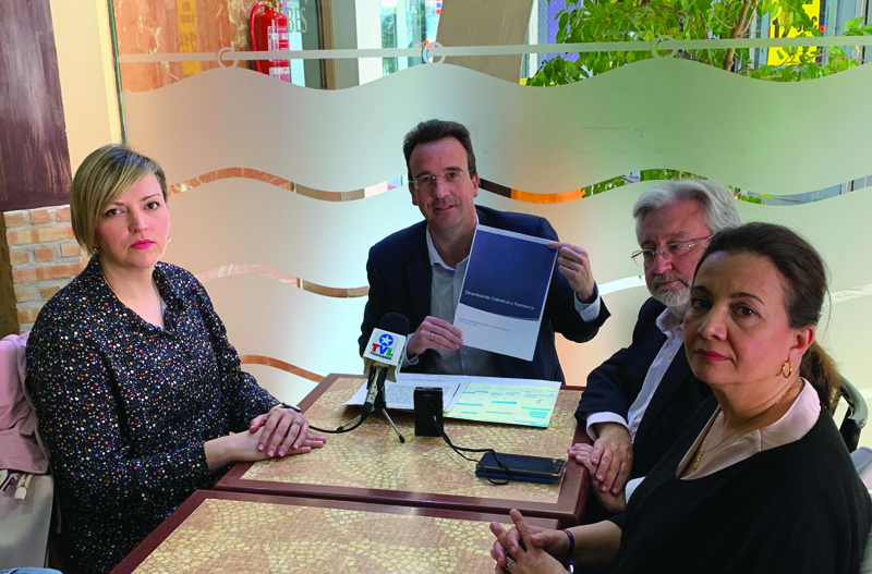 Recuenco (PP) presenta su programa para “resucitar el comercio y la hostelería de Leganés”