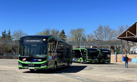 Leganés estrena una flota de autobuses 100% eléctricos y 0 emisiones en la línea 484