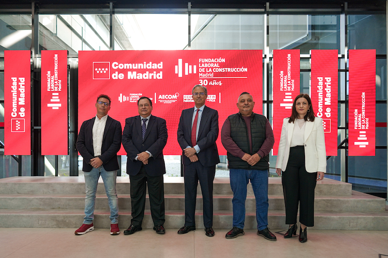 La Fundación Laboral de la Construcción recibe el respaldo de la Comunidad de Madrid por su loable labor