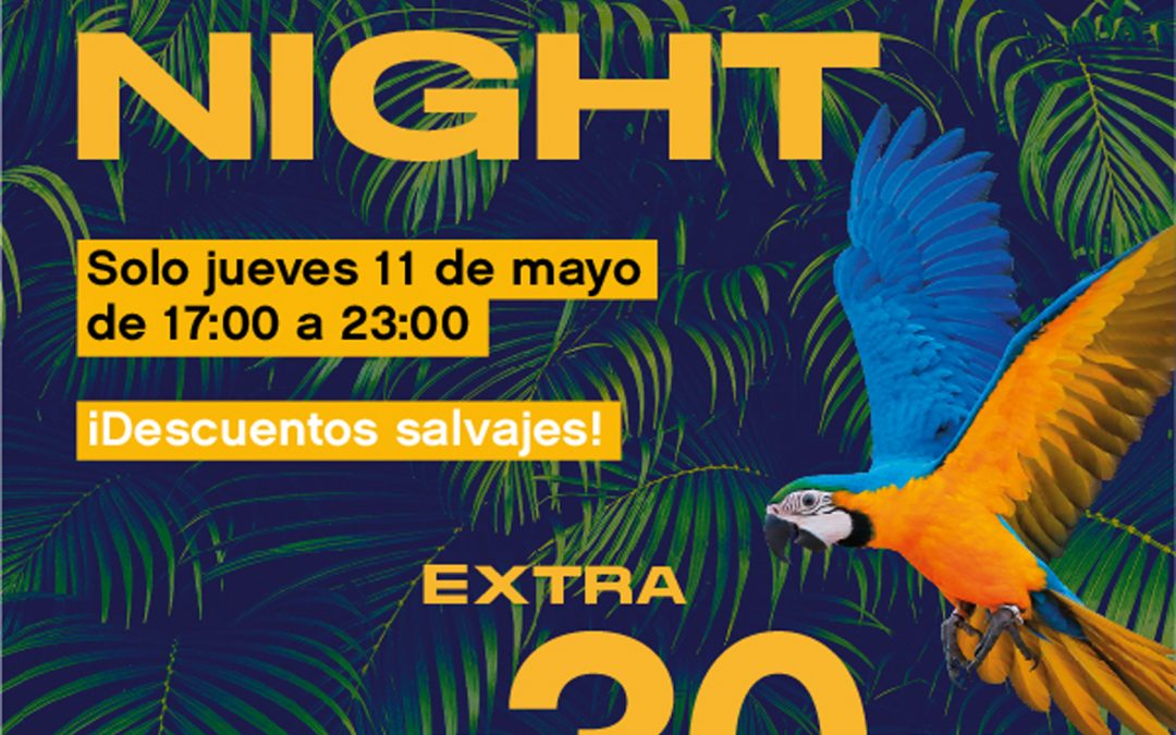 Llega la segunda edición de Jungle Night, una noche de compras y descuentos salvajes en Getafe The Style Outlets y Nassica